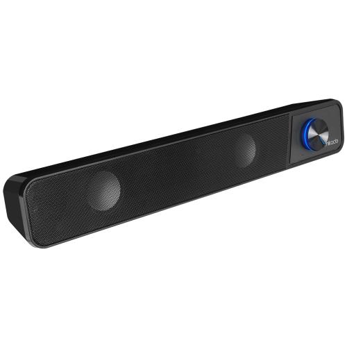 Mikado MD-69S Siyah 3Wx2 Led Işıklı Multimedia Soundbar Speaker - Ses Sistemleri ürünleri tekmarshop.com'da